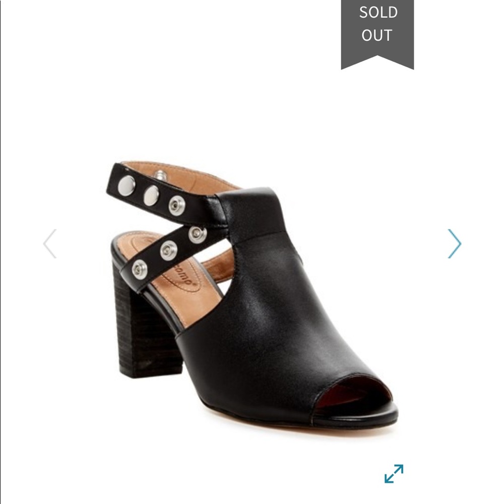 Corso Como black heeled sandal